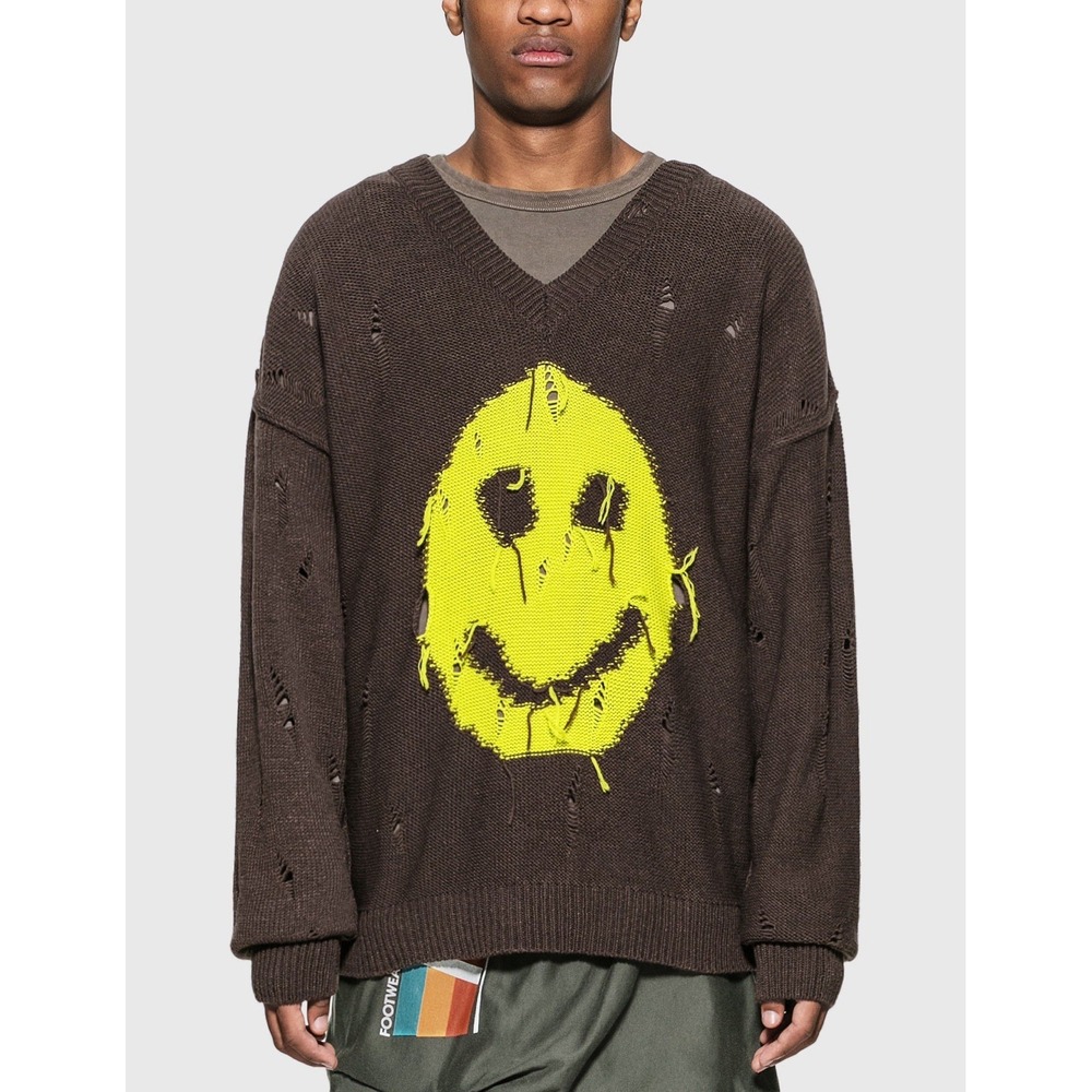 MISBHV Oversized Smiley Sweater Size Small‎ NWT!